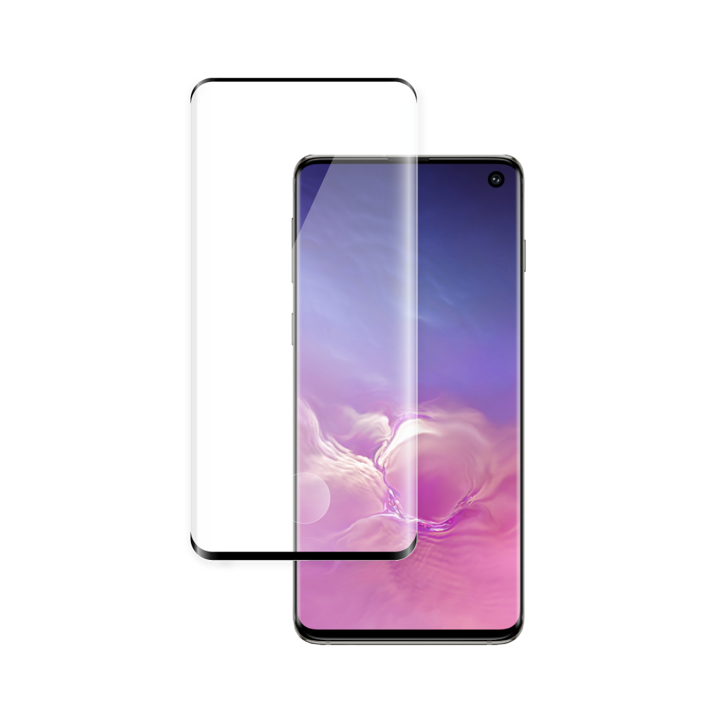 Galaxy S10 プリズムブラック　カバー・フィルム付 中古】GALAXY S10 128GB プリズムブラック SCV41 auロック解除